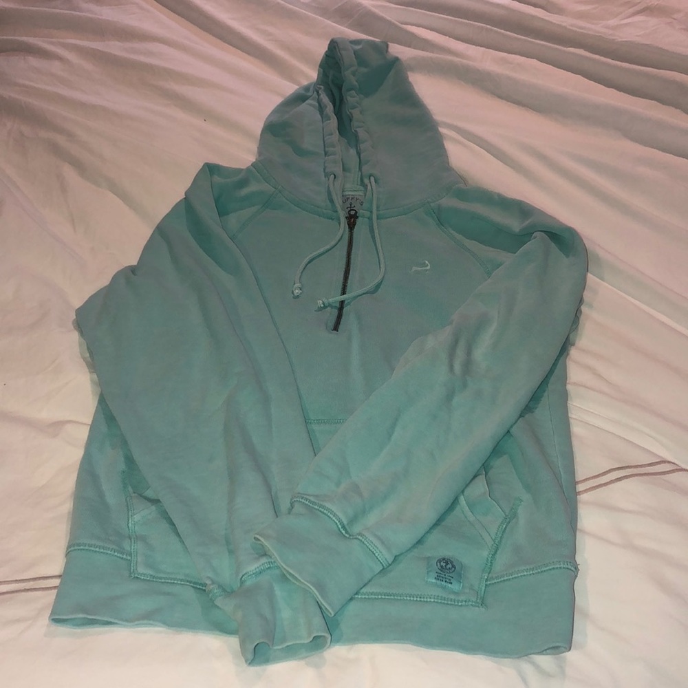 Cuffy’s hooded sweatshirt.  Size M.